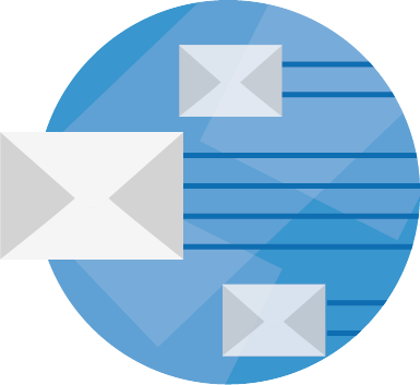 basic email hosting service icon