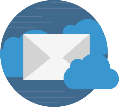 Office 365 email hosting service icon